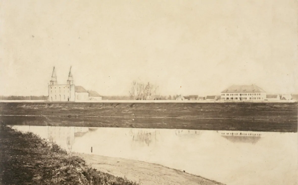 Cathédrale de Saint-Boniface, 1858 - SHSB 8803